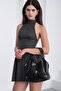 Cindy Hand and Crossbody Bag Black - 3