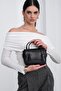Dimple Retro Hand and Crossbody Bag Black - 2