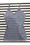 Women's 5-Pack Cotton Lace Strap Tank Top – Black, White, Blue, Powder, Green - 6