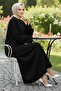 Long Knitwear Dress H25303 Black - 2