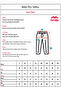 Women's Black Modal Sweatpants-P2273 - 4