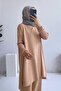 Mira Mercerized Hijab Set - Milk Coffee - 3