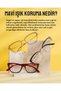 Kare 42 Ekartman Bone Transparent Women Men Unisex Blue Light Protection Screen Glasses Eyewear - 4