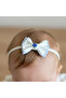 Blue Rose Embroidered Baby Bandana