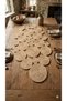 Olva 130X60Cm Jute Rope Living Room Kitchen Tablecloth, Wicker Runner, Premium & Handmade