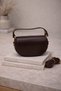 Women's Oval Gold Detailed Hand and Shoulder Bag - 2