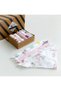 Double Layer Pack of 10 Cotton Muslin Fabric Baby Mouth Wipes (20/20 cm) - 2