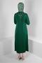 Shirt Collar Back Embroidered Tunic 43566 - 3