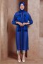 Satin Detail Chiffon Tunic 44498 - 2