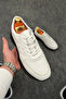 Men's Leather Sneaker Shoes - 4