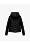 Hooded ZRA Range Rover Mom-Neoprene Detail Windproof Slim Fit Puffer Coat - 6