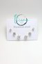 Steel Gold Color Zircon Stone Star Model Women's Earring Set – Non-Tarnish, Sparkling & Stylish Design - 2