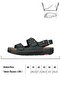 Summer Men's Genuine Leather Sandals - 3