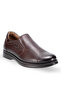 Zion Comfort Leather Casual Men's Shoes-Brown - 3
