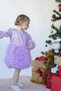 Baby Girl Kids Dress Long Sleeve Tulle Tutu Special Occasion Party Birthday Princess Silvery Christmas Dress - 5