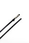 Women's Black Thin Faux Leather Belt – Stylish Model for Dress and Casual Wear Combination - 5