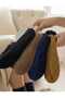 Practical Dowry Shoes, Soft, Plush Women's Booties, (4 Pieces) Black, Brown, Mustard, Blue, Size 35/39 Compatible - 2