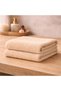 Beige-Cream Sports Fitness Towel Stain-Resistant Hairdresser Barber Towel 50X90 cm - 5