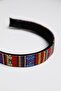 Kilim Patterned Textured Colorful Crown - 4