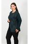 Thin Suit with Short-Sleeved Blouse Inside and Jacket 5201t - 3