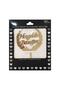 Welcome Baby Plexi Cake Ornament Gold - 2