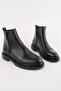 Drako Genuine Leather Double Zipper Men's Winter Chelsea Boots
