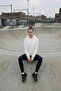 سويت شيرت ربيعي كبير الحجم من القطن بغطاء للرأس مكون من خيطين - 4