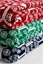 Destino Red New Year Christmas Patterned TV Blanket 130x170 2023 - 7