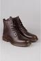 Select 1034 genuine leather men's postal boot coffee