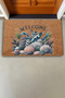 Lighthouse Sea Stones Welcome Door Mat 45x70cm - 2