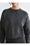 Crew Neck Oversize Women's Knitwear Sweater - 3