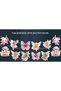 Fairy girl butterfly theme happy birthday banner streamer 12 pieces party decoration birthday decoration thick cardboard ipl - 3
