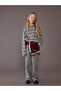 Esvab • Modern & Distinctive Zero Roba Collar Striped Girls' Knitwear Sweater - 3