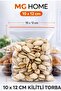 100 Pieces 🥜   10 X 12 cm 🥜 Lockable Bag 🥜   Ziplock Bag / Transparent / Henna Snack Nuts Bag - 2