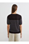 Esvab • Modern & Distinctive Zero Roba Collar Striped Women's Knitwear Sweater - 5