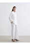 Elastic Waist Striped Women's Trousers