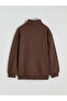 Thick Sweatshirt for Boy with Stand Collar - 6