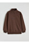 Thick Sweatshirt for Boy with Stand Collar - 3