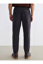 Anthracite Standard Fit Velvet Men's Trousers - 4