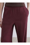 Vizyon New Season Elastic Waist Textured Muslin Women's Trousers - 3