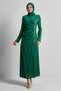 Satin Evening Dress 50516