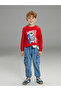 Two Mt Shop Quality Lcw Kids Red 3 Thread Raster Printed Standard & Regular Boys' Sweats - 2
