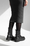 Women's Double-Sided Elastic Serrated Sole Chelsea Casual Boots Sarfen - 3
