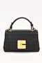 Black Lock Flip Shoulder Bag - 2