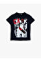 Koton Navy Blue Boy's T-shirt 0ykb16046ok