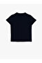 Koton Navy Blue Boy's T-shirt 0ykb16046ok - 2
