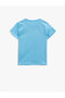 Written T-Shirt Short Sleeve Crew Neck Cotton - 2