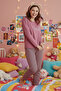 طقم بيجامة نسائية من Everyday Smile - 3