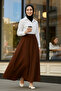 Drapey Puff Flared Hijab Skirt - 4