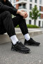 Premium Series İthl Men's Waterproof Lifestyle Shoes Boots Black - 3